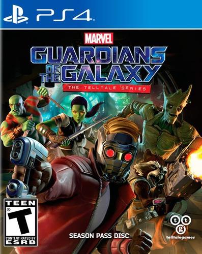 Marvel Guardians Of The Galaxy Telltale Ps4 Juego Físico