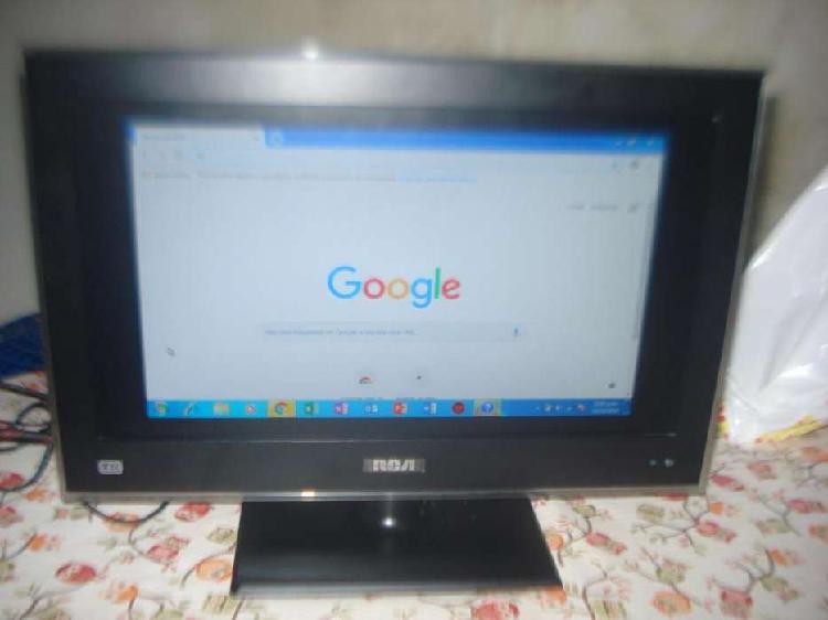 Monitor Tv Led 19 Rca L19s9500 Hdmi Exc Imagen Control Rem