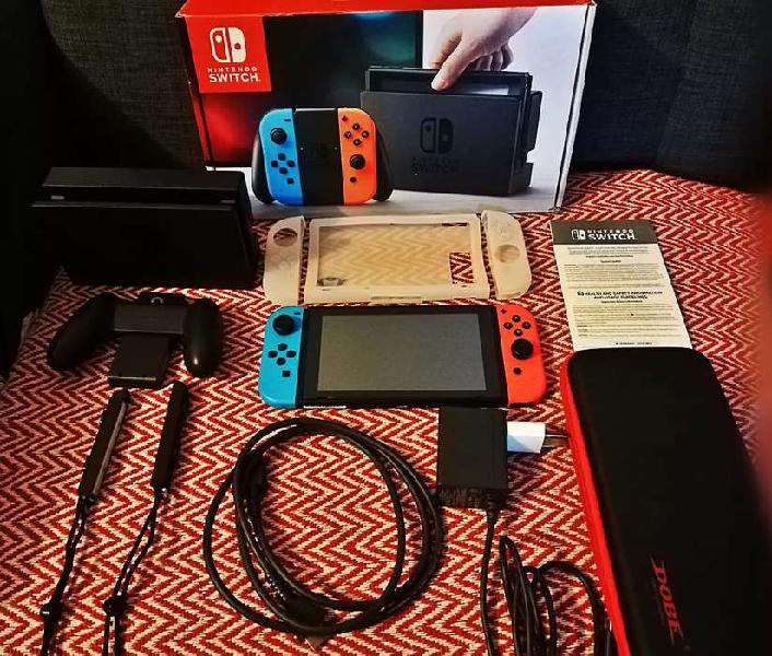 Nintendo switch completa + Accesorios idéntica a nueva