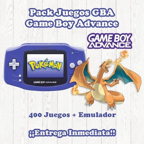 Pack 400 Juegos Gba Game Boy Advance + Emulador Para Pc!!