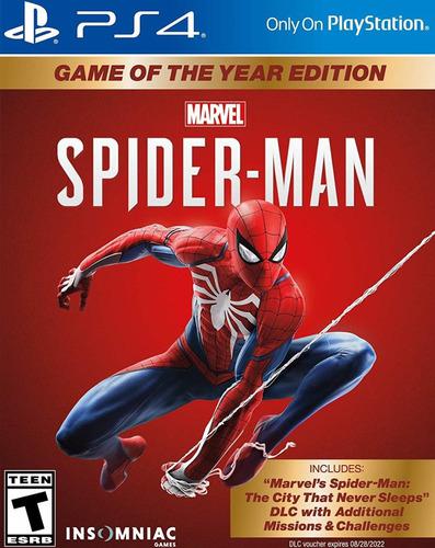 Ps4 - Marvel Spider-man Goty - Físico - Tomo Juegos !!