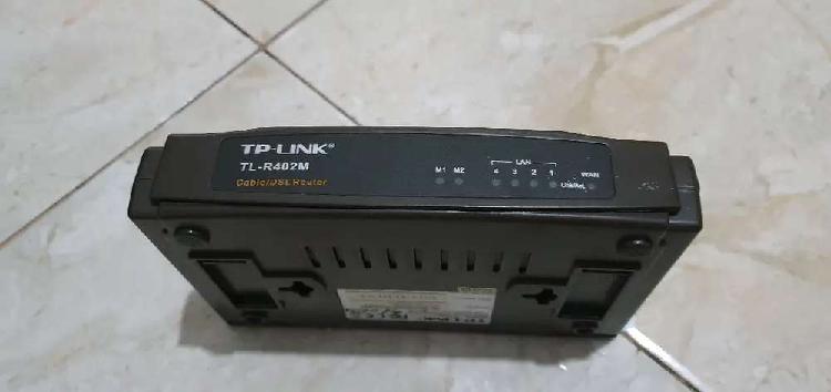 Router Tp-link Tl-r402 Cable / Dsl 4 Puertos Firewall