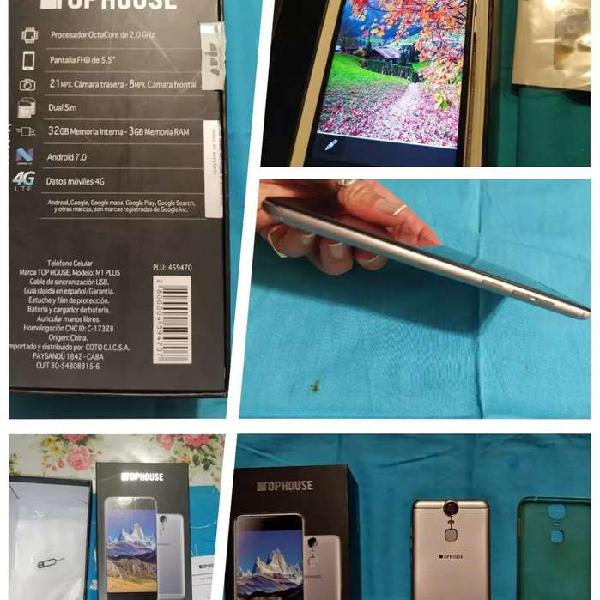 Smartphone Top House M1 Plus Dual SIM impecable en caja