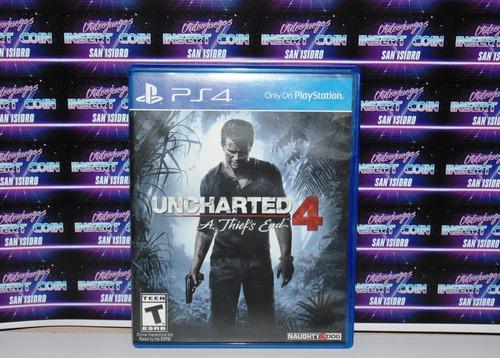 Uncharted 4 Play Station 4 Ps4 Juego
