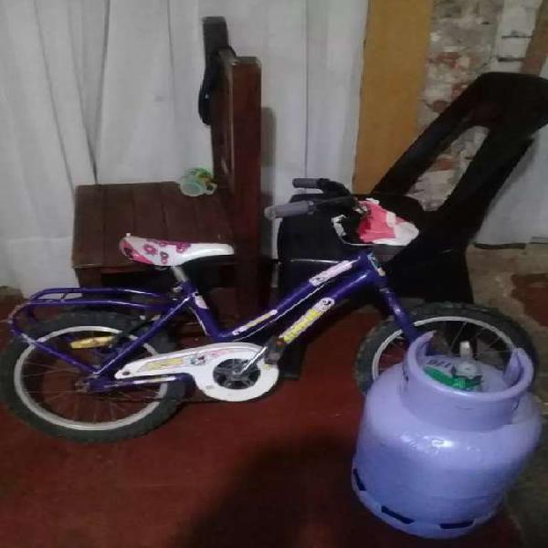 Vendo bici y garrafa