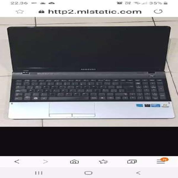 Vendo nootbook sumsung