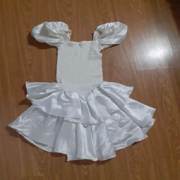 Vestido Corto blanco