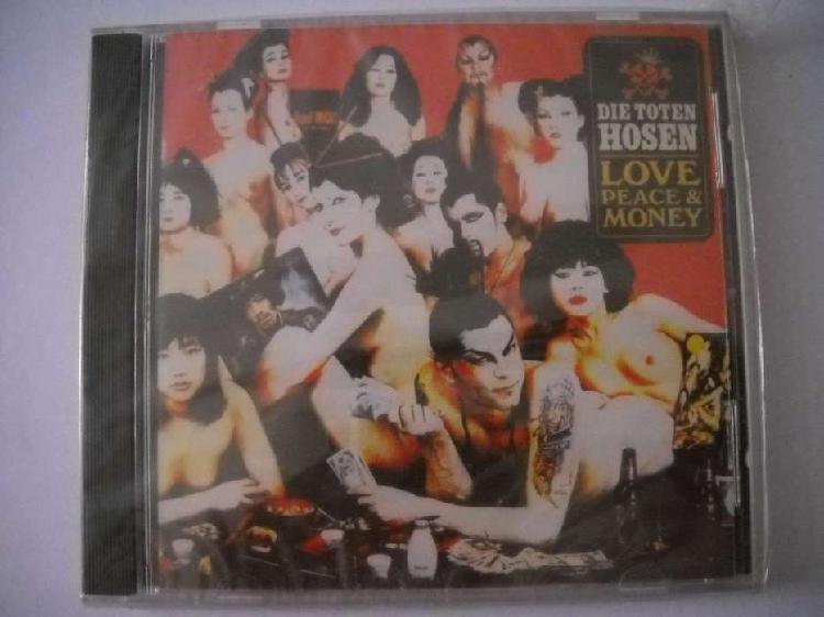 die toten hosen love peace money cd sellado