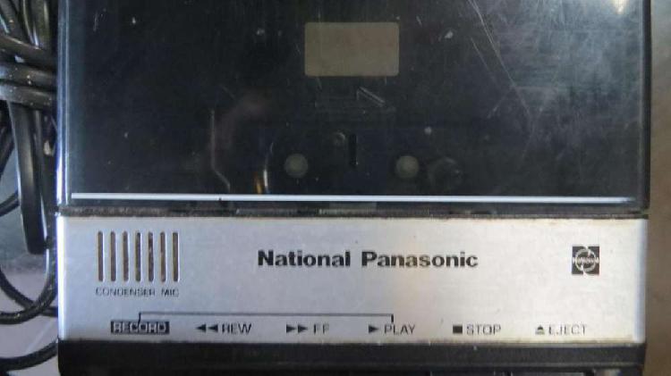 grabador y reproductor de cassetes national panasonic