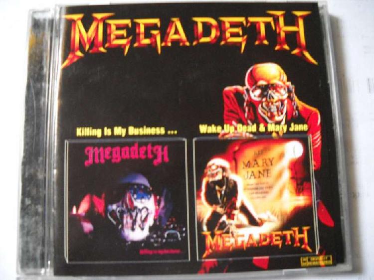 megadeth killing is my business / wake dead and mary jane cd