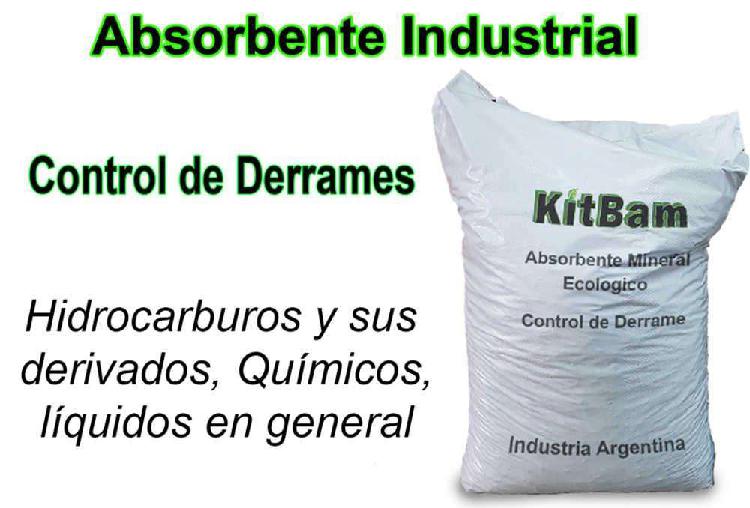 Absorbente industrial mineral Oferta x 50 bolsas 20 kg 449