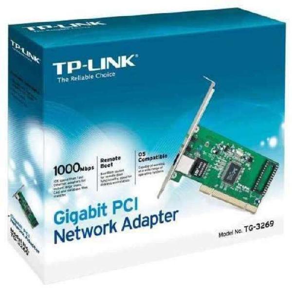 Adaptador de Red Gigabit Pci Tp-link. NUEVAS. Envios en todo