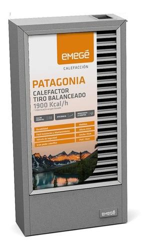 Calefactor Emege Patagonia 9019 Tb 1900 Kcal Estufa Garantia