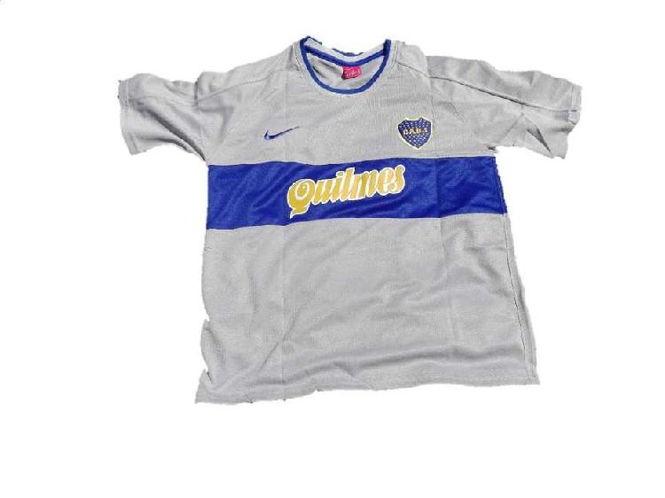 Camiseta Boca Retro Gris 2000