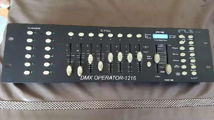 DMX operador de luces