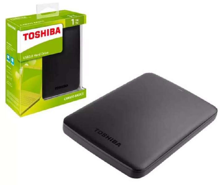 Disco rigido portatil toshiba Canvio Basics 1tb usb 2.0 /