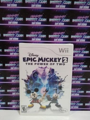 Epic Mickey 2 Wii Nintendo Juego Nuevo Sellado