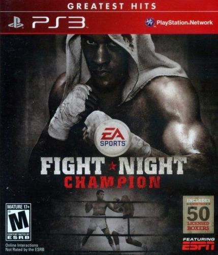 Fight Night Champion Ps3 Juego Cd Original Fisico Sellado