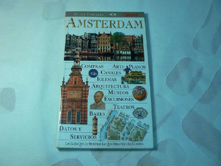 Guía Visual Clarín de Amsterdam (Holanda). Edición 1999.