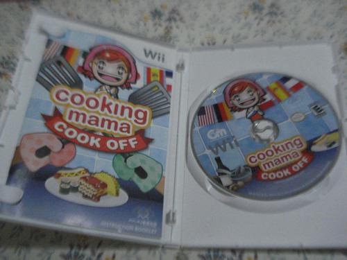 Juego Cooking Mama Cook Off Para Wii C/caja No Envio