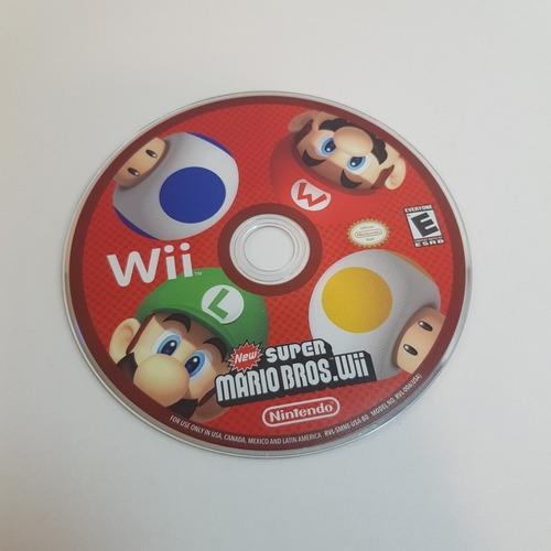 Juego New Super Mario Bross Wii Sin Caja Local A La Calle
