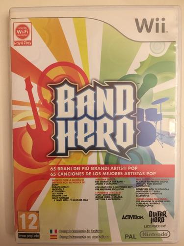 Juego Nintendo Wii Band Hero Original