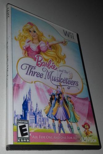 Juego Para Wii Barbie Y Las Tres Mosqueteras