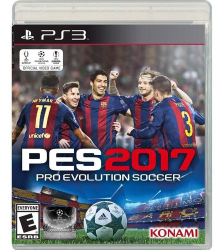 Juego Playstation Pes 17 Ps3 Pro Evolution Soccer 2017
