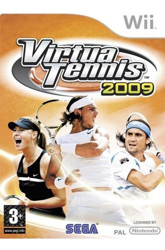Juego Sega Virtua Tennis 2009 Para Wii Original En Caja