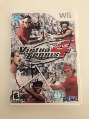 Juego Virtua Tennis 4 Para Wii