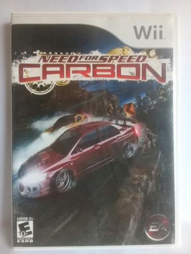 Juego Wii Need For Speed Carbon Ea Everyone +10