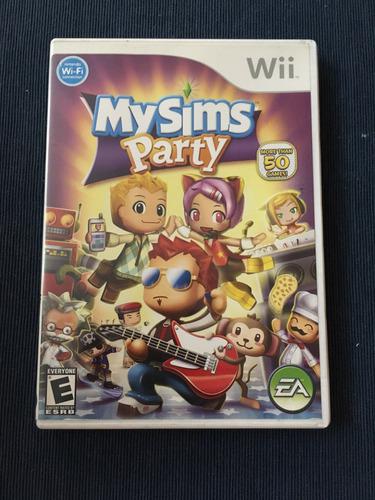 Juego Wii Original My Sims Party