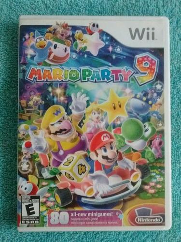 Juegos Nintendo Wii Mario Party 9 Voces En Castellano