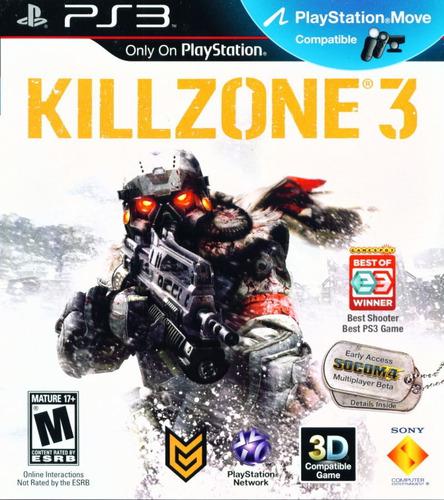Killzone 3 Ps3 Juego Cd Original Fisico Sellado En Stock