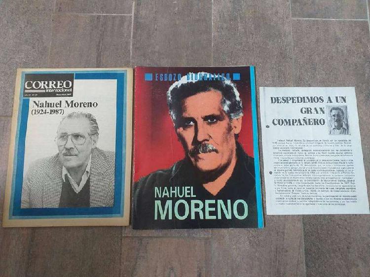 Lote Homenaje Nahuel Moreno Trotskismo