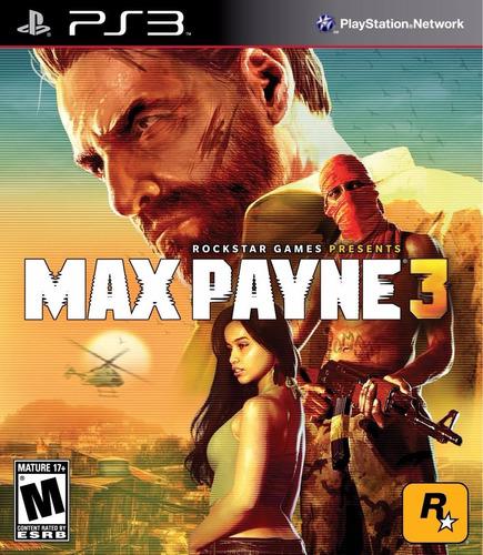 Max Payne 3 Ps3 Juego Cd Blu-ray Nuevo Original Físico