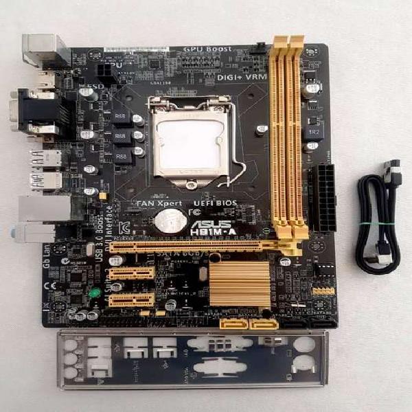 Mother ASUS H81M-A Socket 1150 4ta generación IMPECABLE