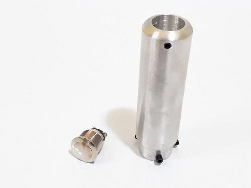 Pomo Aluminio Con Boton Fiorentini's Mecanizados