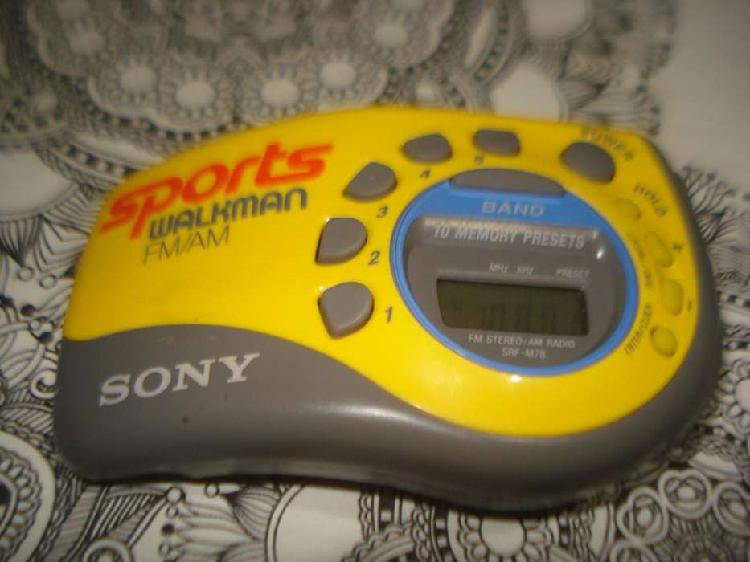 Radio Am/fm Digital Sony Walkman Srf M78 Exc No Envio