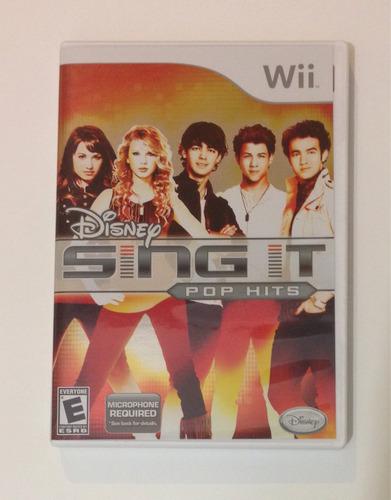 Rebajado! Juego Sing It: Pop Hits Juego Para Wii Nuevo