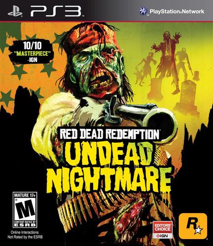 Red Dead Redemption Undead Nightmare Ps3 Juego Cd Blu-ray