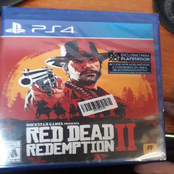 Red dead redemption 2 ps4 nuevo sellado