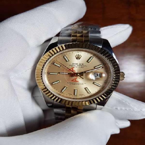 Reloj Rolex DateJust 41 mm Combinado con malla jubilee