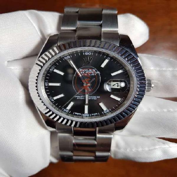 Reloj Rolex DateJust 41 mm Plateado Automático Sumergible