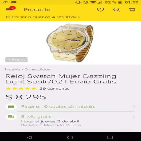 Reloj swatch