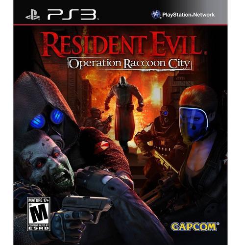 Resident Evil Operation Raccoon City Ps3 Juego Fisico Cd