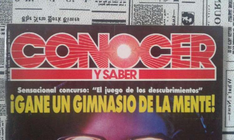 Revista Conocer Y Saber N 30 Año 1991 Gimnasio De La Mente