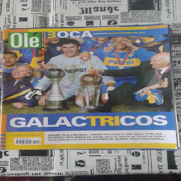 Revista Ole Boca Galactricos Año 2003 Edición Especial