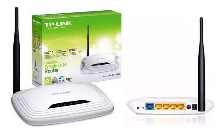 Router Wi-fi Tp-link Tl-wr740n Wireless N 150mbp Nuevo!