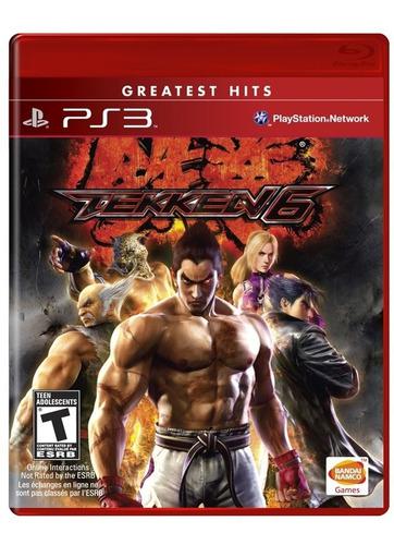 Tekken 6 Ps3 Juego Cd Original Fisico Sellado En Stock